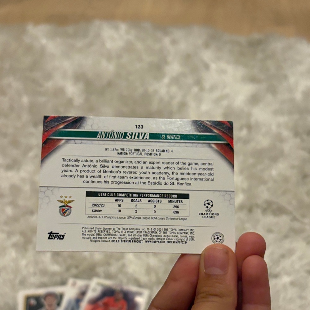 Soccer Trading Card Set - Multicolor - Picture 7 of 10